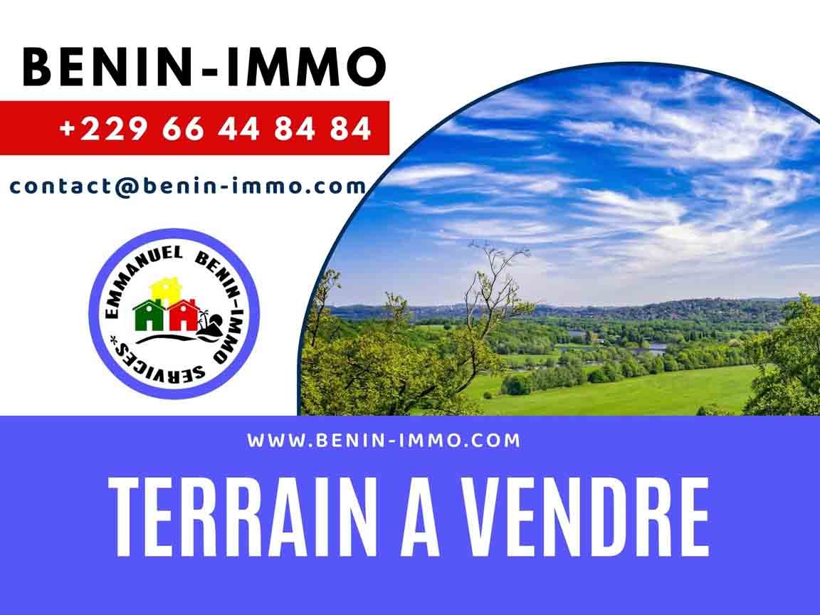 Parcelle à Vendre Avec Titre Foncier à Houéyiho - BENIN-IMMO