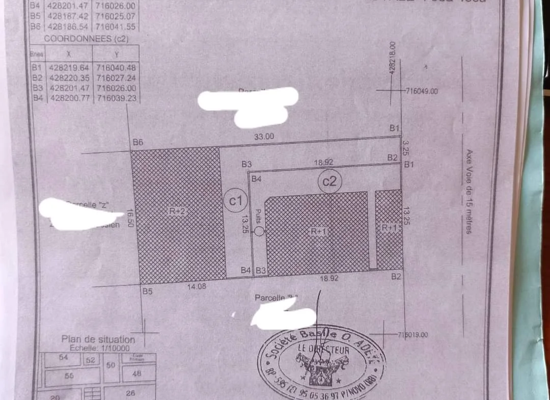 Immeubles locatifs à vendre à Calavi Zopah - BENIN-IMMO