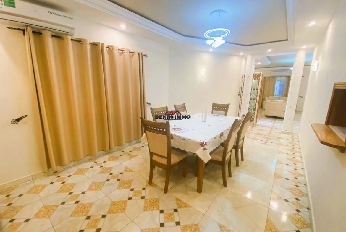 VILLA MEUBLÉE HAUT STANDING À LOUER – GODOMEY - BENIN-IMMO