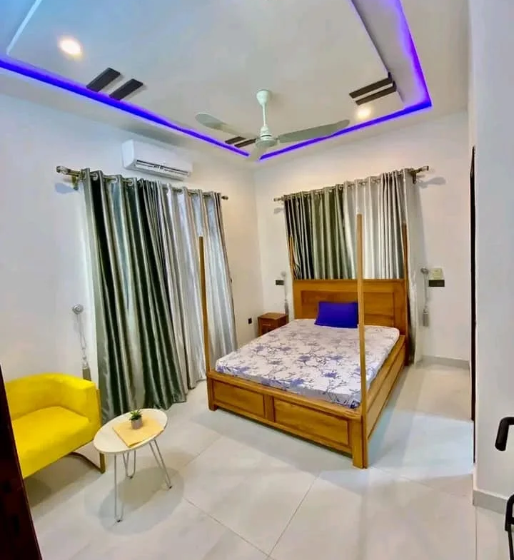 Villa meublée de 3 chambres à louer à Calavi Womey - BENIN-IMMO