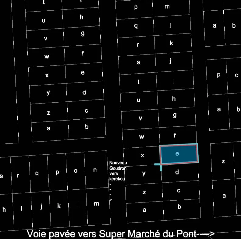 Parcelle de 545 m² à vendre à Zopah – Opportunité à saisir - BENIN-IMMO