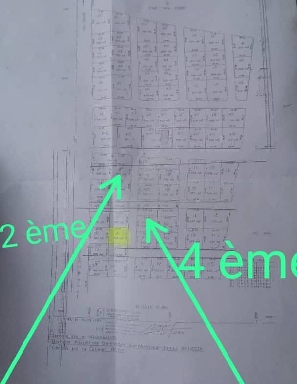 2 Parcelles à TF à vendre à Missessinto - Benin Immo