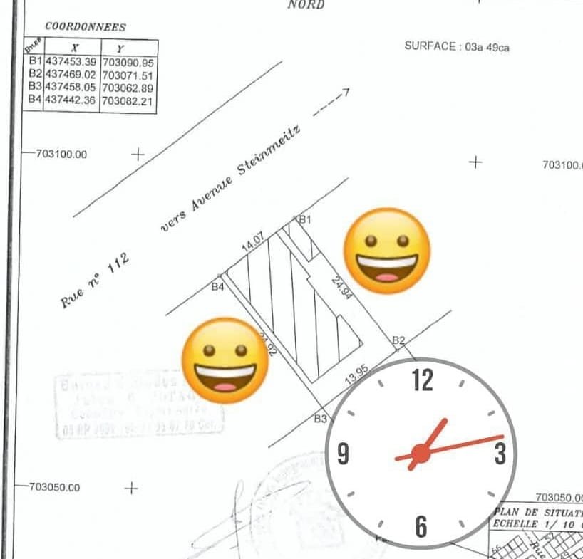 À VENDRE - PARCELLE DE 350 m² À MISSÈBO, COTONOU - BENIN-IMMO