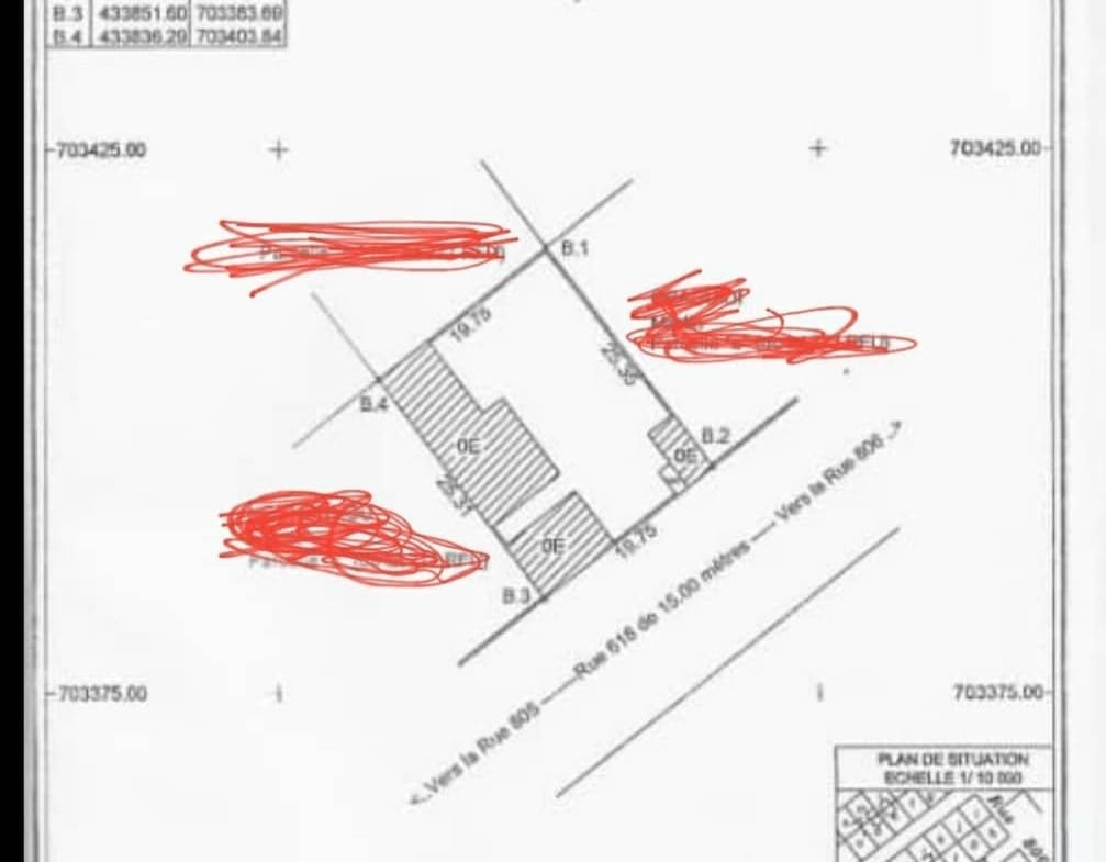 Parcelle de 500m² avec Titre Foncier à Vendre à Cadjèhoun - BENIN-IMMO