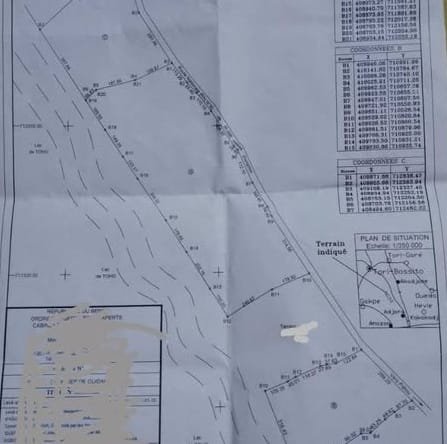 90 Hectares à Vendre à Tori au Bord du Lac Toho