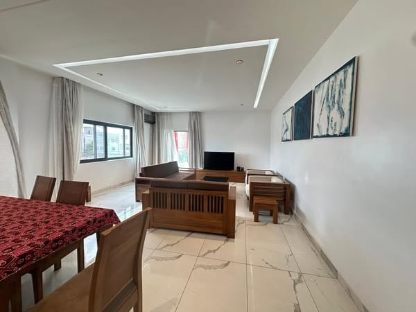 Appartement meublé avec vue sur mer à louer à Fidjrossè Plage