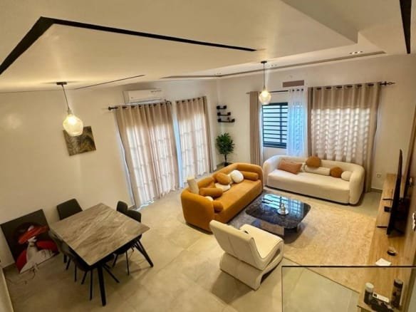 Duplex meublé à louer à Fidjrossè Togbin Plage_3