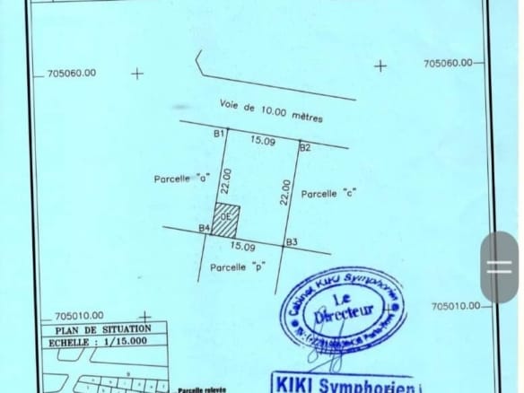 Parcelle de 332m² à Vendre à Sèdégbé Godomey