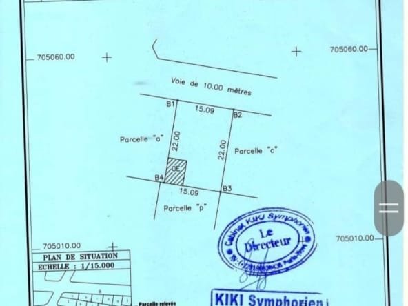 Parcelle de 332m² à Vendre à Sèdégbé Godomey