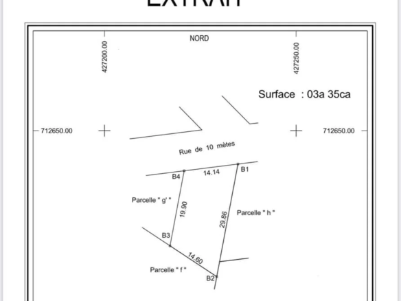 Parcelle de 500 m² avec Titre Foncier à Vendre à Calavi Ouèdo