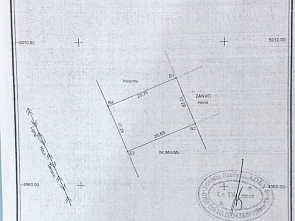 Parcelle de 444m² à vendre à Godomey Aïmèvo