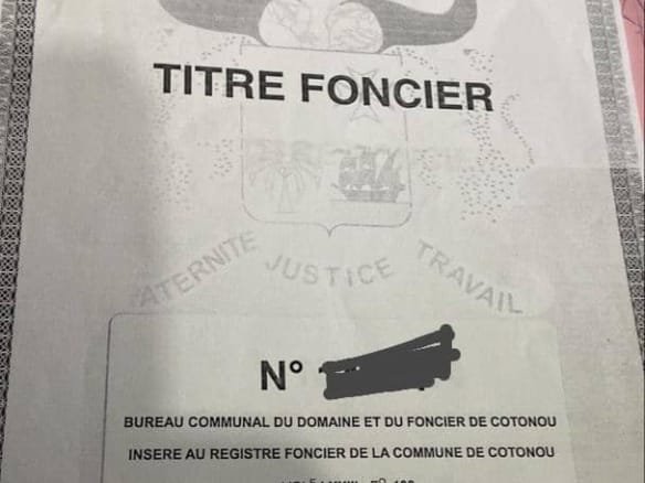 Parcelle de 516 m² avec titre foncier à vendre à Fidjrossè Sinoutin_4