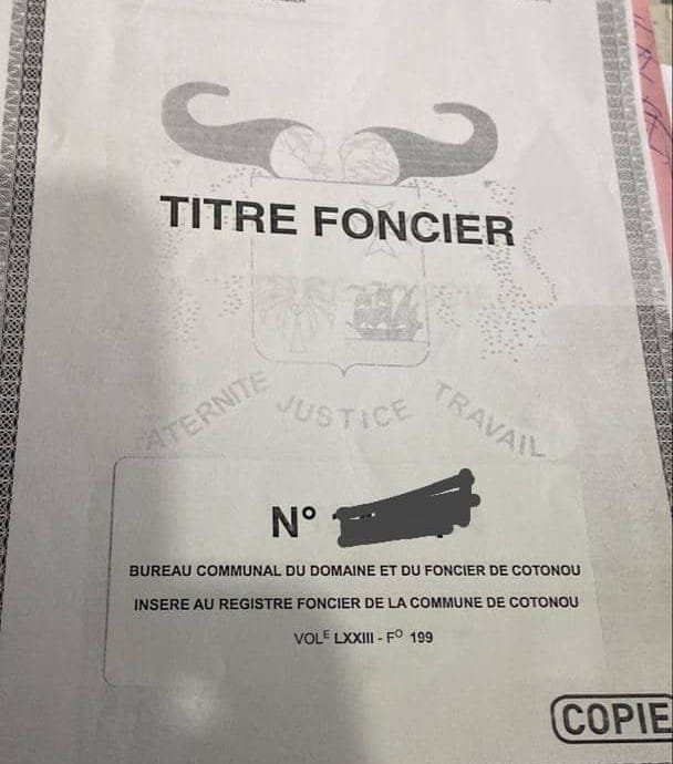 Parcelle de 516 m² avec titre foncier à vendre à Fidjrossè Sinoutin_4