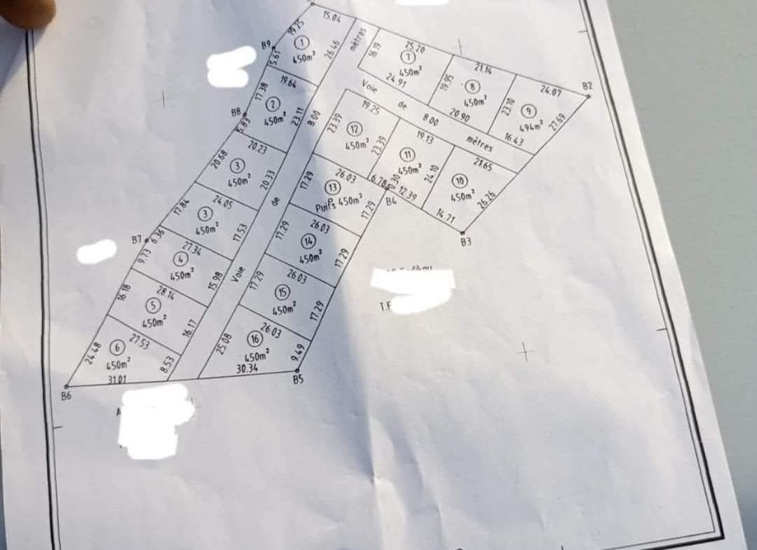 Parcelles à vendre avec titre foncier à Calavi Hêvié_5