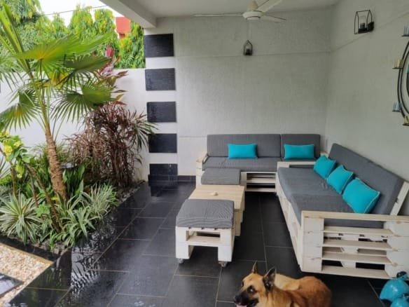 Villa non meublée avec jardin et piscine à louer à Haie Vive_4