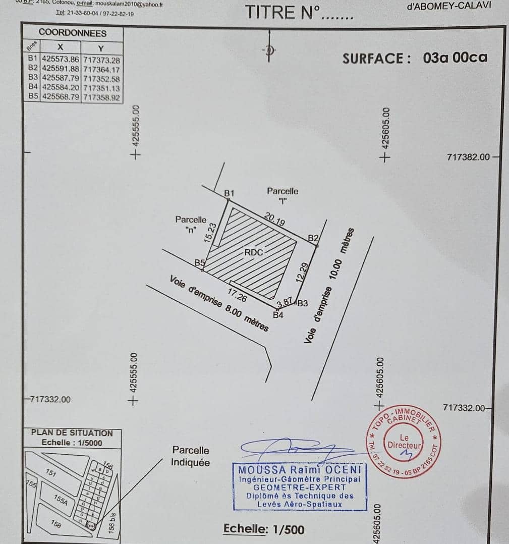 Villa en construction avec Titre Foncier_2