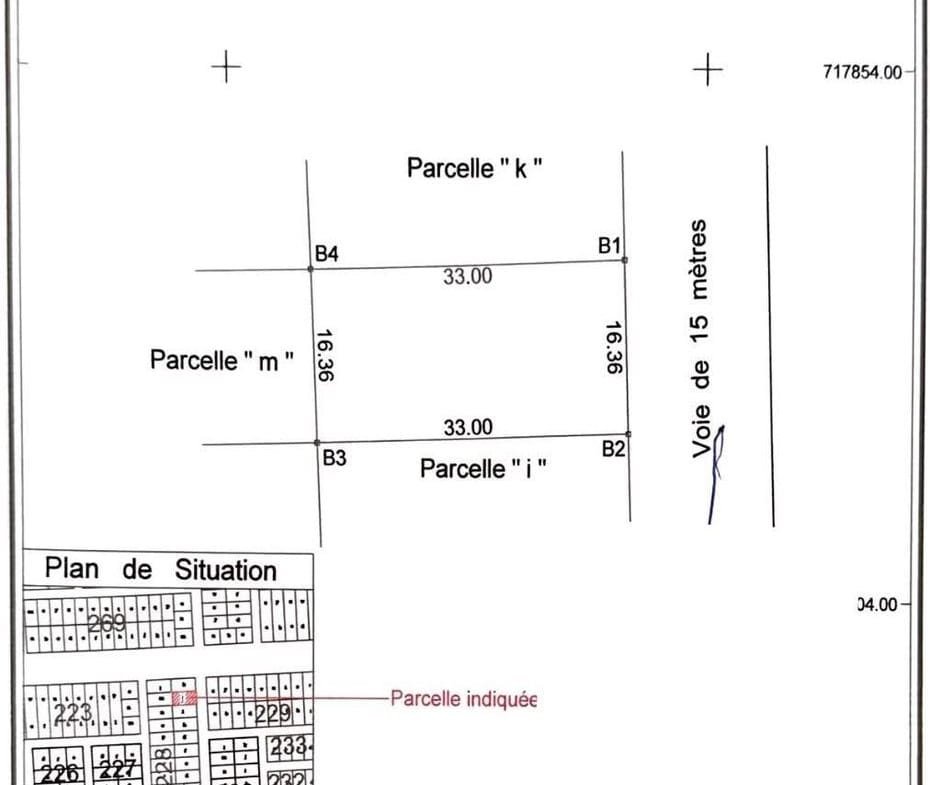 2 Parcelles de 540 m² avec Titre Foncier à Calavi Zopah - BENIN-IMMO