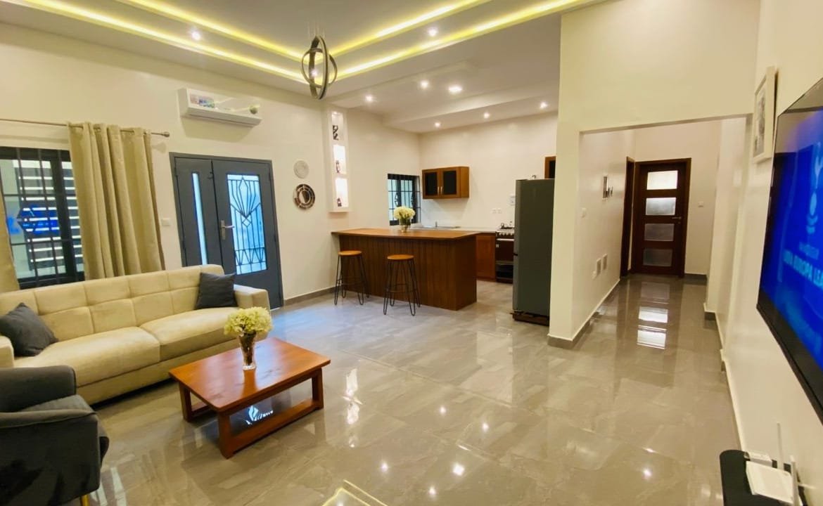Appartement meublé haut standing à louer à Quartier Jak - BENIN-IMMO