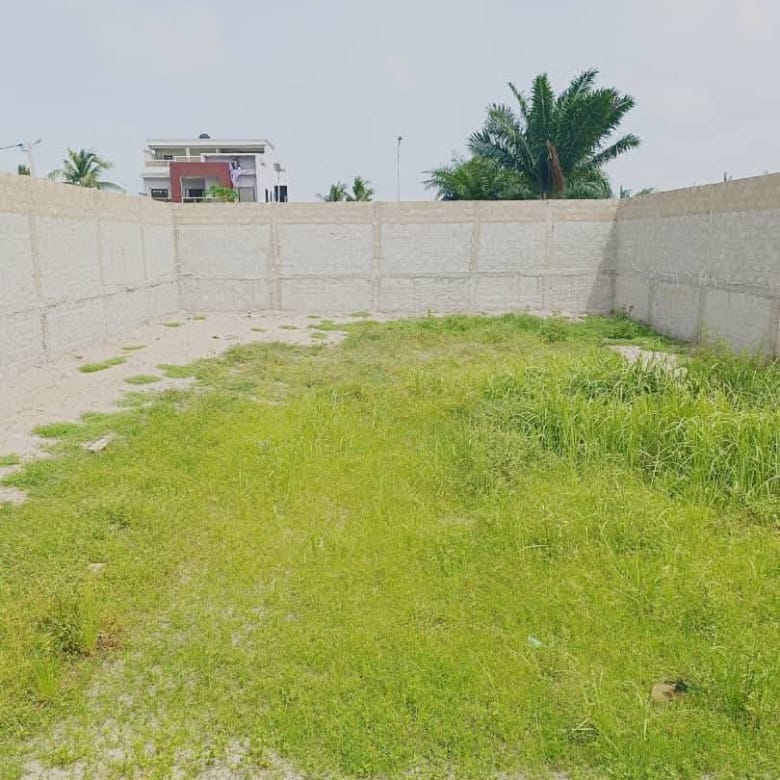 Parcelle clôturée avec titre foncier à vendre à Togbin Plage - BENIN-IMMO