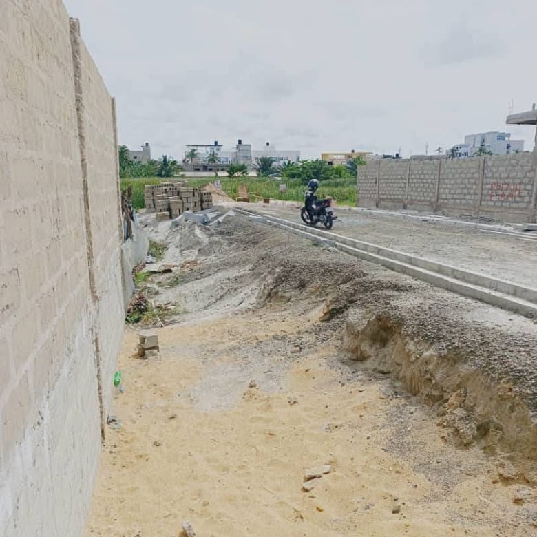 Parcelle clôturée avec titre foncier à vendre à Togbin Plage - BENIN-IMMO