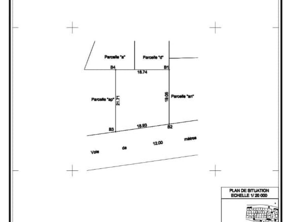 Deux parcelles clôturées à vendre Fidjrossè Fiyégnon