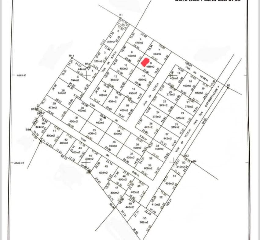 Maison inachevée à vendre à Pahou Ahozon - BENIN-IMMO