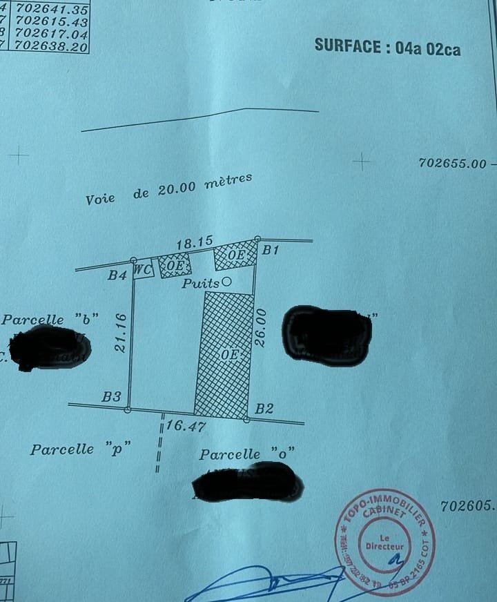 Maison locative à vendre à Fidjrossè Cité Glélé
