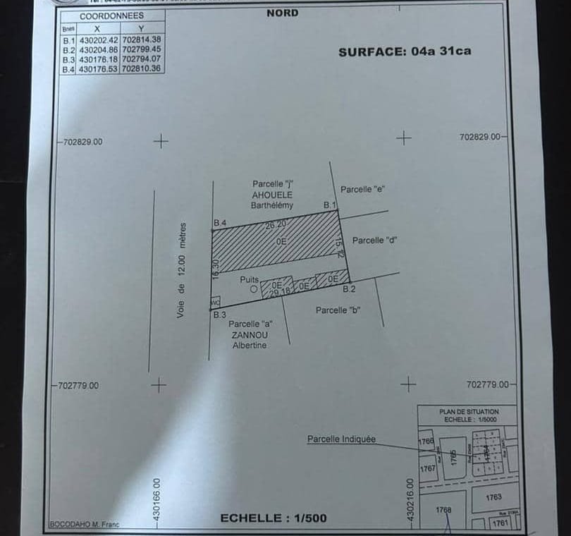 Maison locative à vendre à Fidjrossè Maison locative à vendre à Fidjrossè