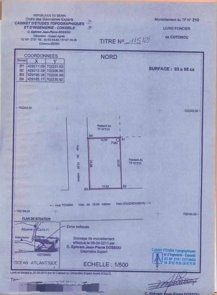 Villa de prestige avec jardin à Fidjrossè 9