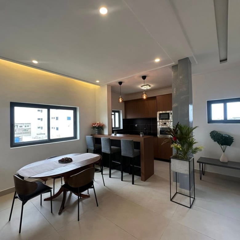 Appartement meublé avec vue sur la mer à Fidjrossè Plage 12