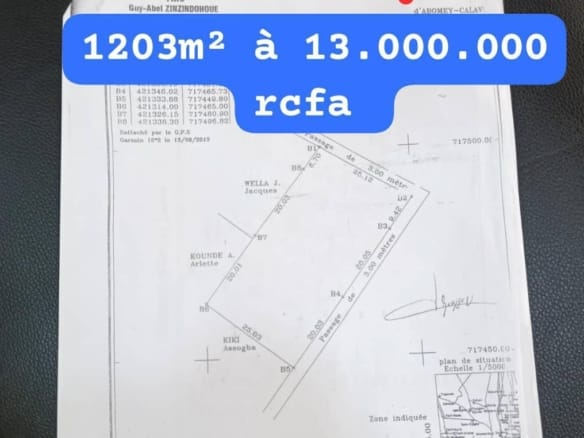 Domaine avec titre foncier à Togba Assrossa