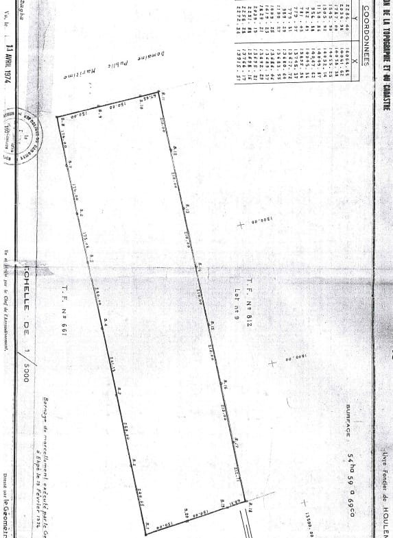 Domaine de 54 hectares en bord de mer à vendre à Djèffa
