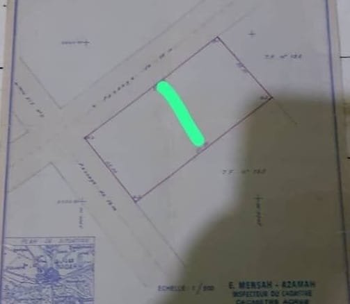 Domaine de 625 m² avec bâtisses à Ouidah Gomin