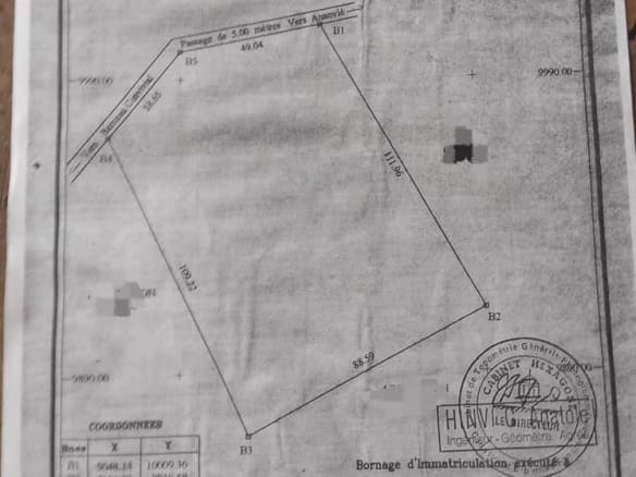 Domaine de palmeraie avec titre foncier à Tori Avamè