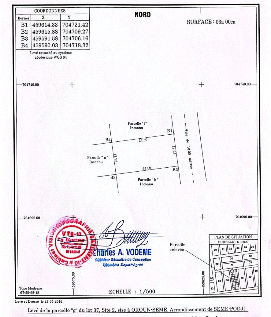 Maison locative rentable à Okoun Sèmè 3 Maison locative rentable à Okoun Sèmè 3