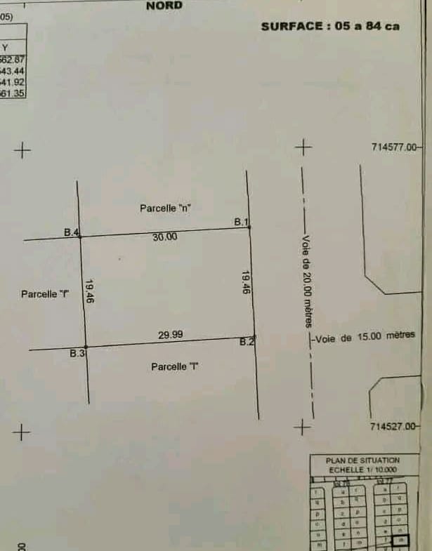 Parcelle avec titre foncier à Calavi Zoca