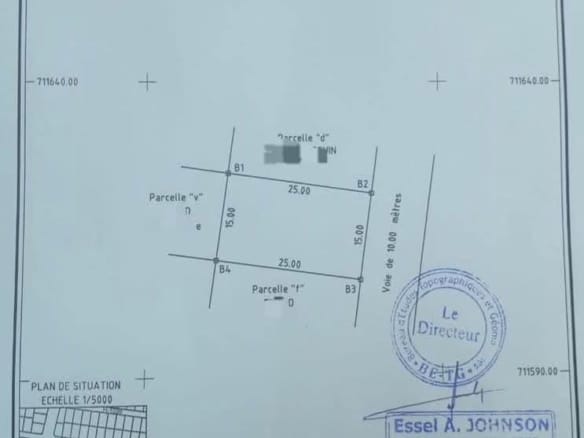Parcelle avec titre foncier à Djadjo Calavi