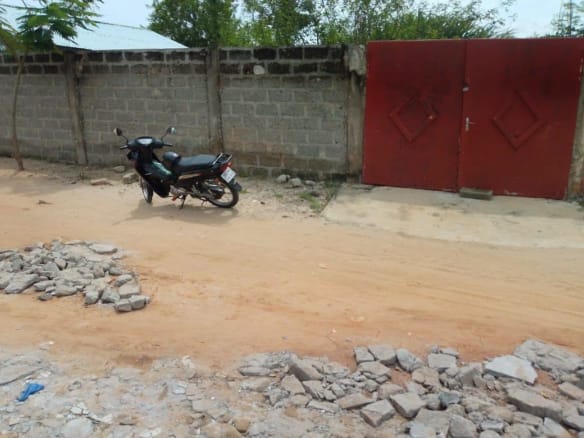 Parcelle clôturée à Akogbato Togbin Zone 2