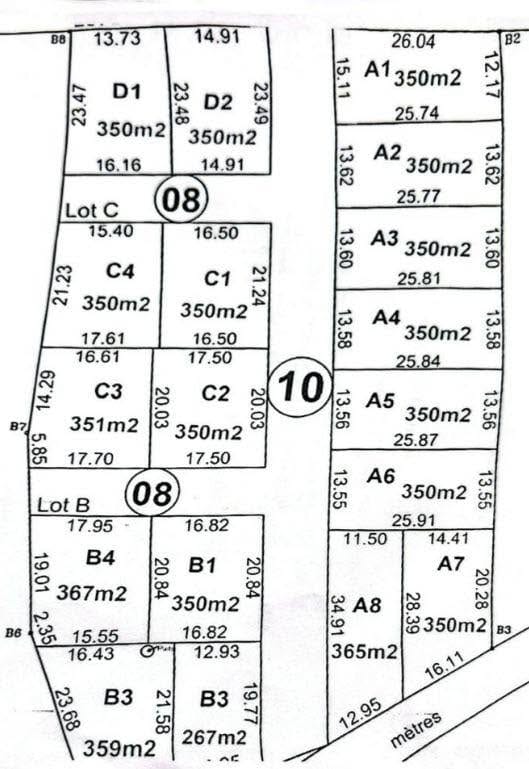 Parcelle de 350 m² à vendre à Togba