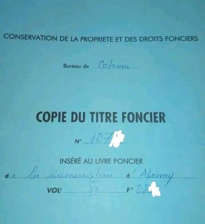 Parcelles à vendre à Abomey Goho près du stade 2