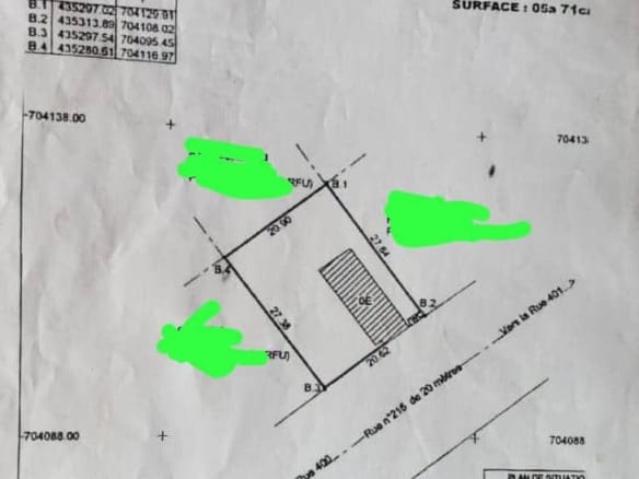Parcelles avec TF à Sikècodji Cotonou