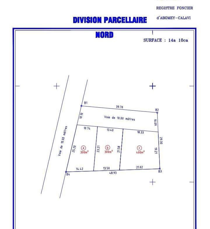 Parcelles avec titre foncier à Adjagbo Akassato