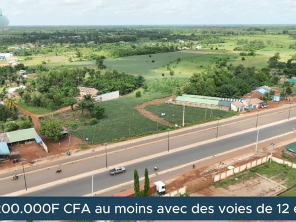 Parcelles avec titre foncier à Agbodjèdo près de la GDIZ
