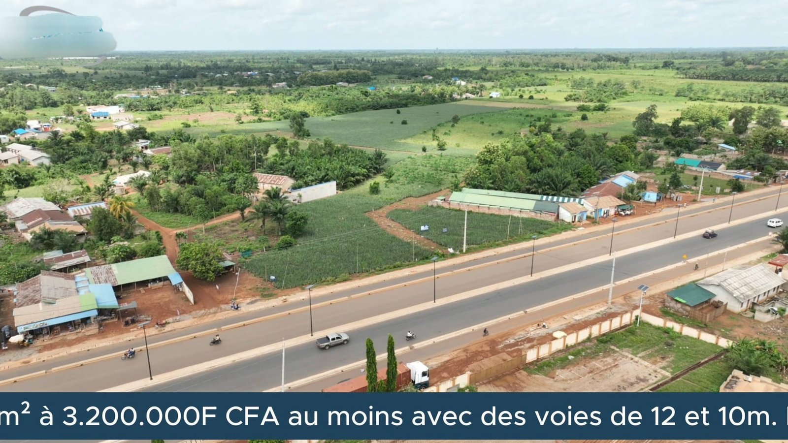 Parcelles avec titre foncier à Agbodjèdo près de la GDIZ Parcelles avec titre foncier à Agbodjèdo près de la GDIZ
