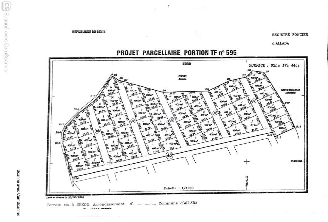 Parcelles avec titre foncier à vendre à Sékou