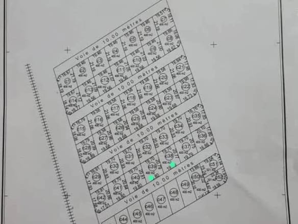 Parcelles recasées avec titre foncier à Pahou