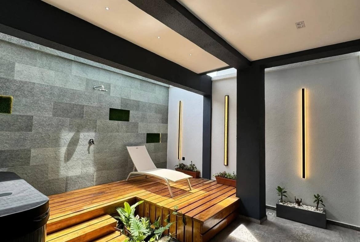 Villa meublée avec jacuzzi et vue mer à Akpakpa Marina 4