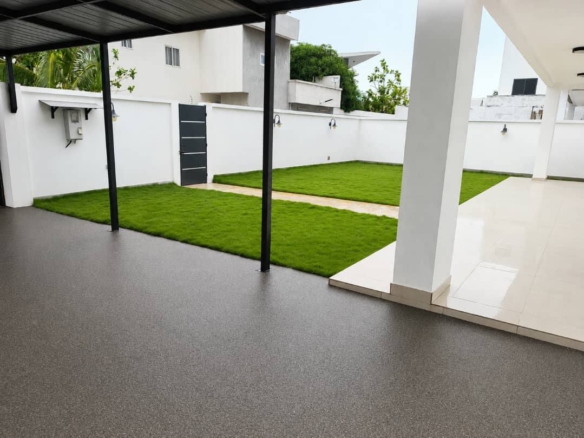 Villa neuve avec jardin à Akpakpa CNSAD 2