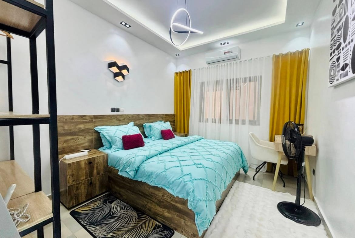 Appartement meublé 1 chambre à louer à Fidjrossè Plage 2