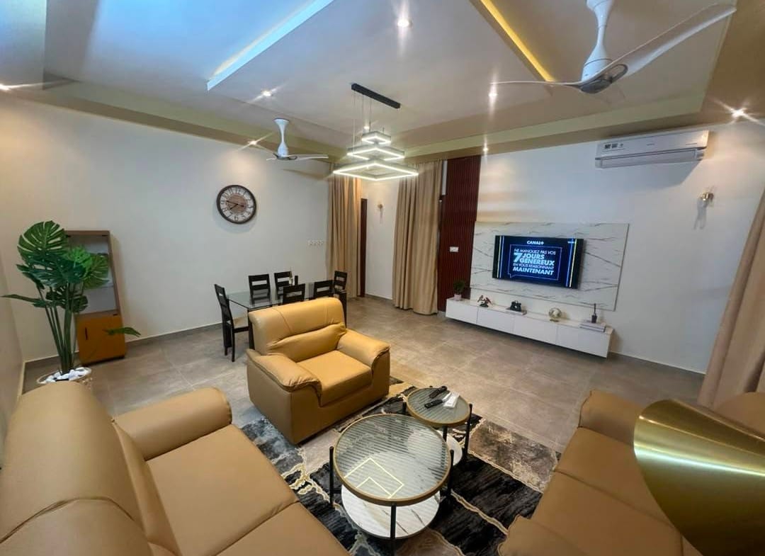 Appartement meublé 2 chambres avec vue mer à Togbin Plage Zone 3